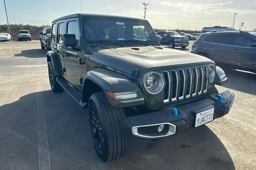 Sarge Green Clearcoat 2023 Jeep Wrangler 4xe Sahara