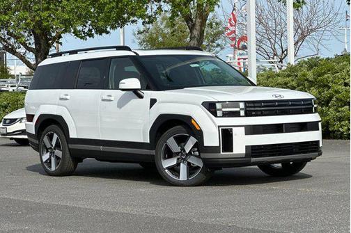 Serenity White 2026 Hyundai SANTA FE Limited