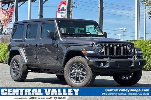 Granite Crystal Metallic Clearcoat 2026 Jeep Wrangler Sport S