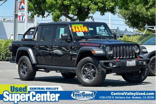 Black Clearcoat 2022 Jeep Gladiator Rubicon