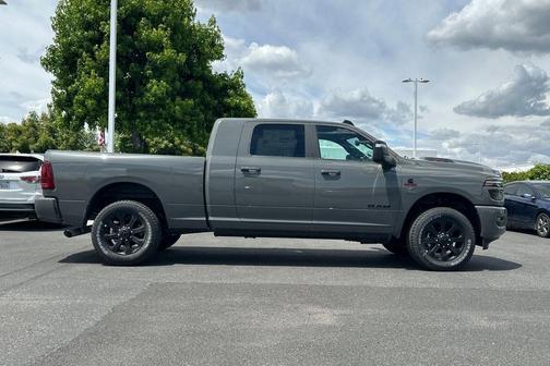 Ceramic Gray Clearcoat 2026 RAM 3500 Laramie Mega Cab 4x4 6'4' Box