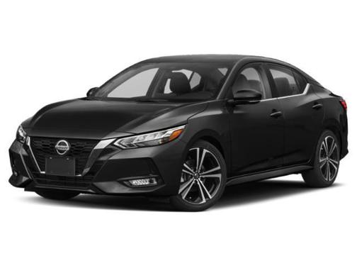 Monarch Orange Metallic/Super Black 2023 Nissan Sentra SR