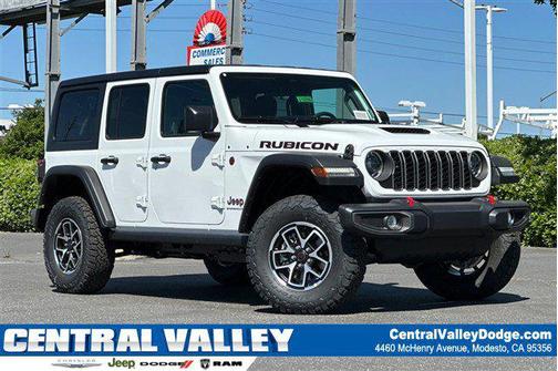 Bright White Clearcoat 2026 Jeep Wrangler Rubicon