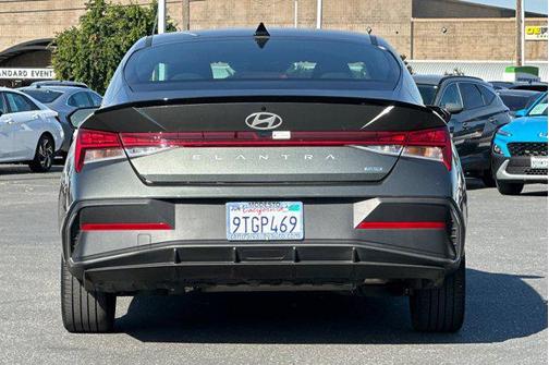 Amazon Gray 2025 Hyundai ELANTRA HEV SEL Sport