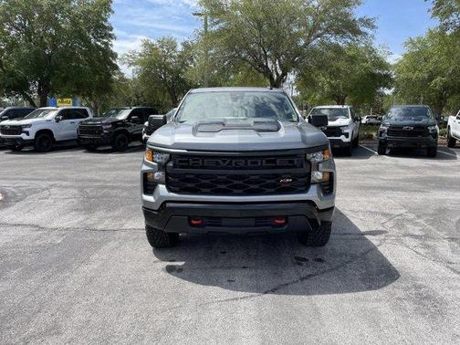 Sterling Gray Metallic 2026 Chevrolet Silverado 1500 Custom Trail Boss