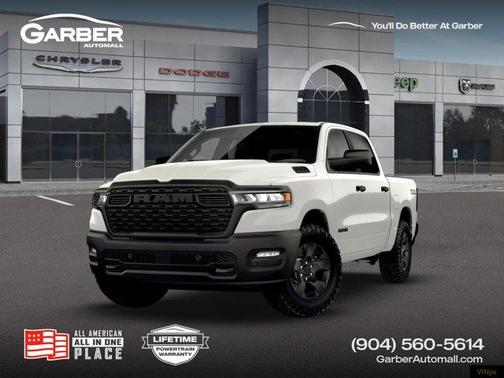 Bright White Clearcoat 2026 RAM 1500 Tradesman