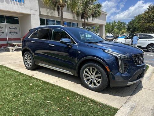Twilight Blue Metallic 2021 Cadillac XT4 Premium Luxury