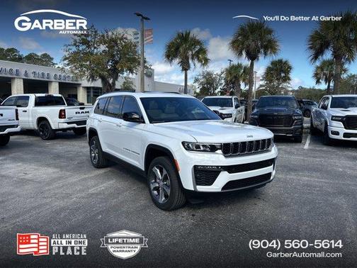 Bright White Clearcoat 2026 Jeep Grand Cherokee L Limited