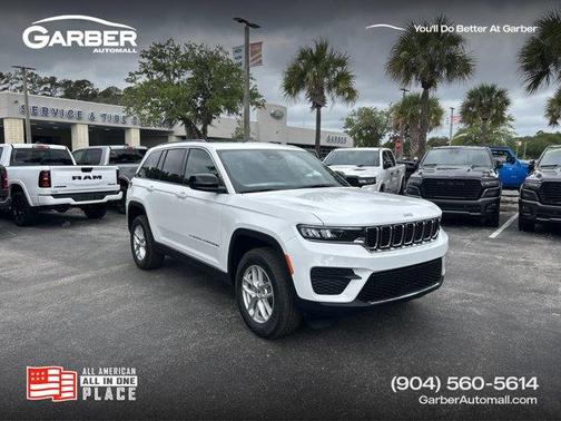 Bright White Clearcoat 2026 Jeep Grand Cherokee Laredo X