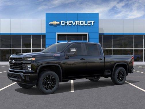 Black 2026 Chevrolet Silverado 2500 Custom
