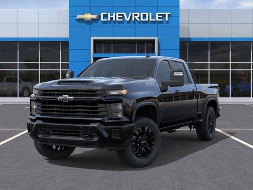 Black 2026 Chevrolet Silverado 2500 Custom
