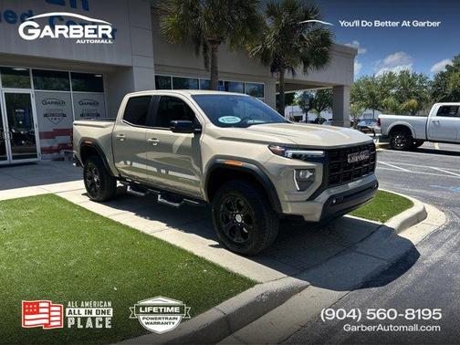 Beige 2023 GMC Canyon Elevation