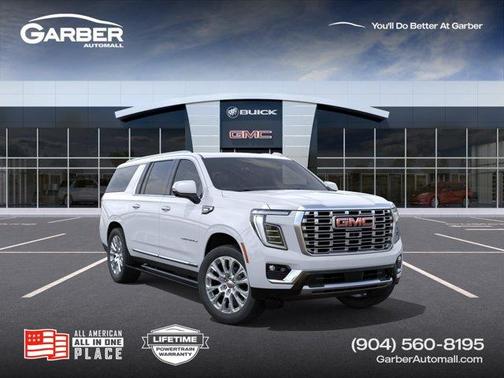 Glacier White 2026 GMC Yukon XL Denali