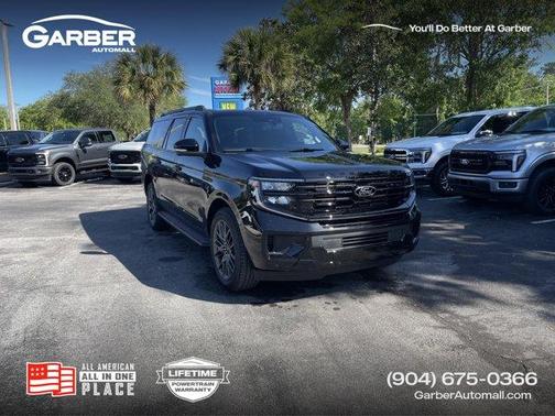 Agate Black Metallic 2026 Ford Expedition Max Platinum