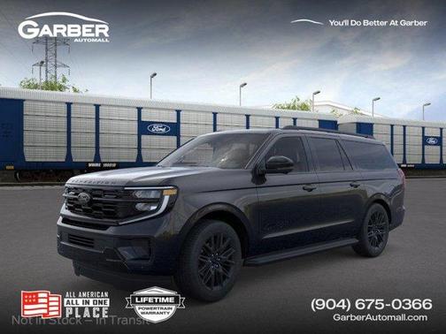 Agate Black Metallic 2026 Ford Expedition Max Platinum