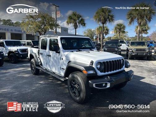 Bright White Clearcoat 2026 Jeep Gladiator Sport