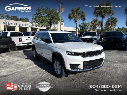 Bright White Clearcoat 2026 Jeep Grand Cherokee L Laredo