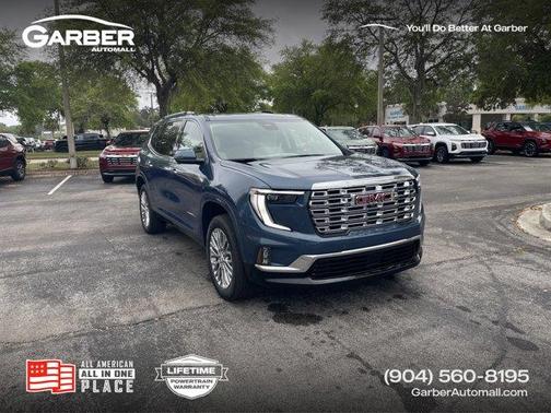 Metallic 2026 GMC Acadia Denali