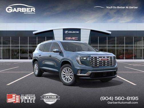 Metallic 2026 GMC Acadia Denali