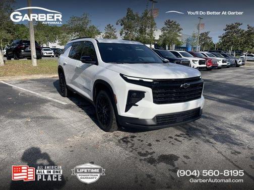 Summit White 2026 Chevrolet Traverse LT