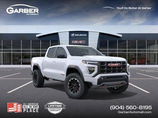 Summit White 2026 GMC Canyon AT4