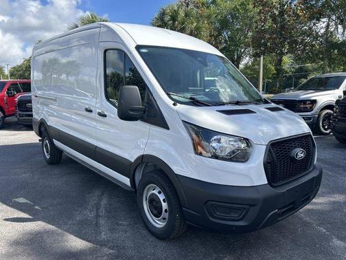 Oxford White 2026 Ford Transit-250 148 WB Medium Roof Cargo