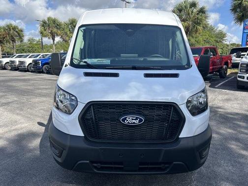 Oxford White 2026 Ford Transit-250 148 WB Medium Roof Cargo