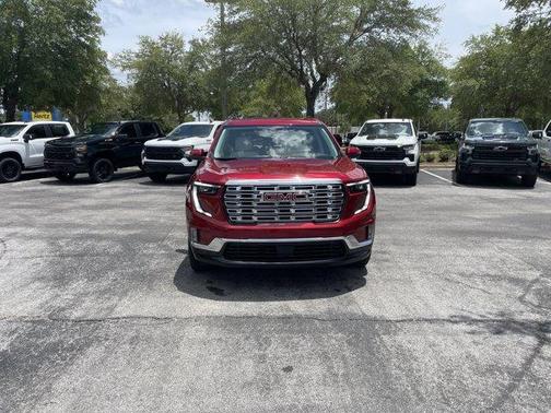 Volcanic Red 2026 GMC Acadia Denali