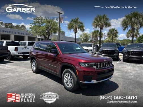 Velvet Red Pearlcoat 2026 Jeep Grand Cherokee L Laredo