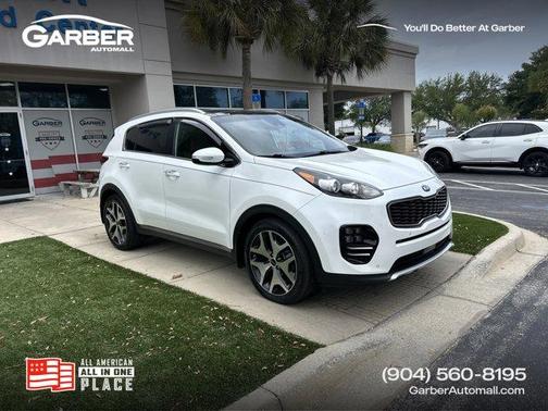 Snow White Pearl 2017 Kia Sportage SX Turbo