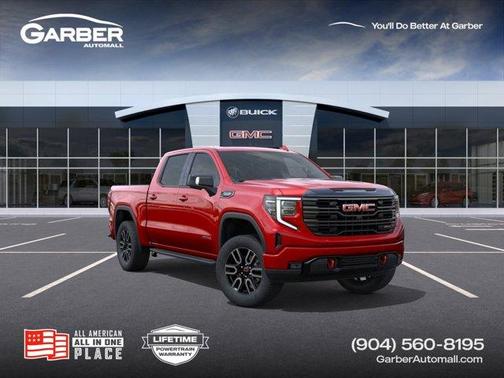 Volcanic Red 2026 GMC Sierra 1500 AT4