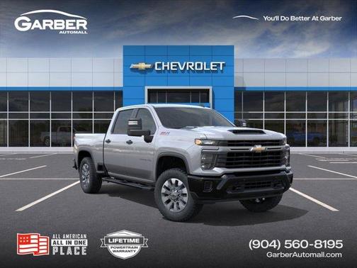 Sterling Gray Metallic 2026 Chevrolet Silverado 2500 Custom