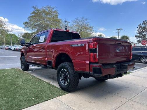 Red Metallic 2024 Ford F-250 Lariat