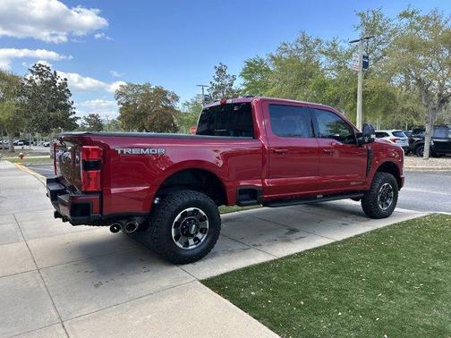 Red Metallic 2024 Ford F-250 Lariat