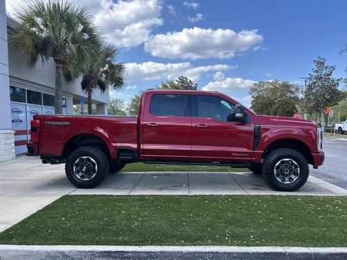 Red Metallic 2024 Ford F-250 Lariat