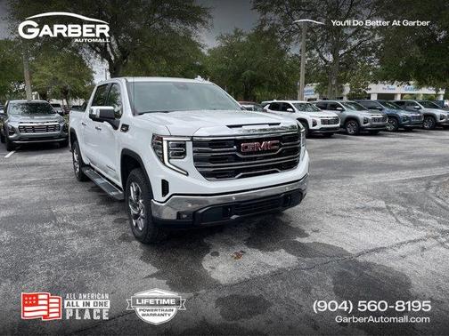 Summit White 2026 GMC Sierra 1500 SLT