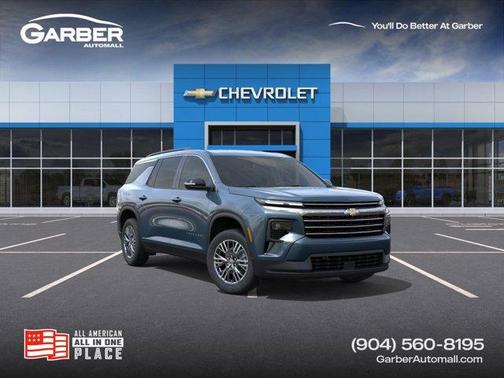 Lakeshore Blue Metallic 2026 Chevrolet Traverse LT