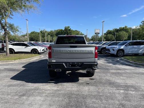 Sterling Gray Metallic 2026 Chevrolet Silverado 1500 Custom Trail Boss