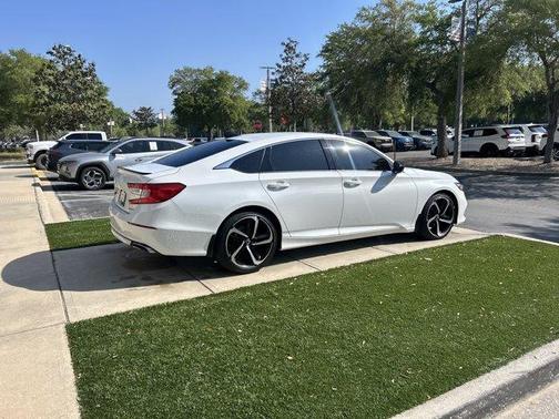 White 2022 Honda Accord Sport 1.5T