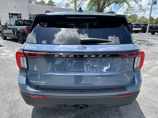 Vapor Blue Metallic 2026 Ford Explorer Active