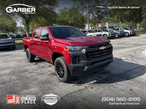 Radiant Red 2026 Chevrolet Colorado WT