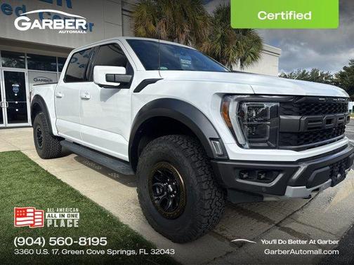 Oxford White 2022 Ford F-150 Raptor