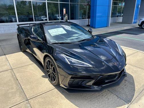 Black 2026 Chevrolet Corvette Stingray w/1LT