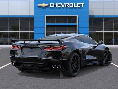 Black 2026 Chevrolet Corvette Stingray w/1LT