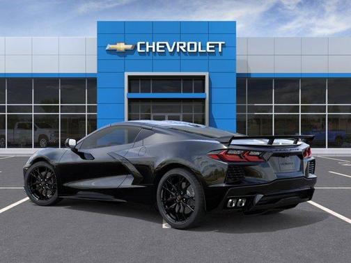 Black 2026 Chevrolet Corvette Stingray w/1LT