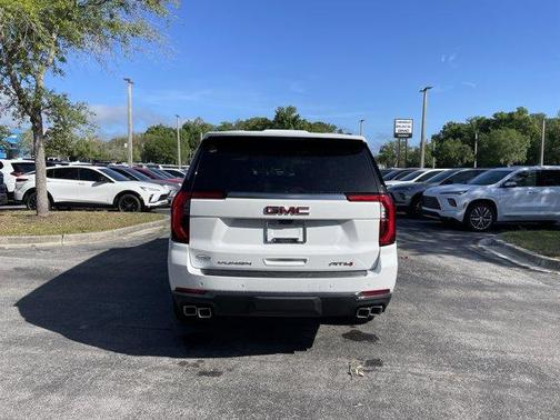 Summit White 2026 GMC Yukon XL AT4