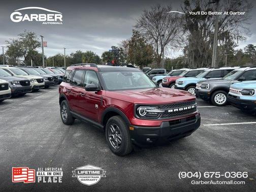 Ruby Red Metallic Tinted Clearcoat 2025 Ford Bronco Sport Big Bend