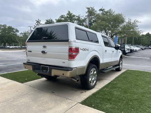 White 2014 Ford F-150 Lariat