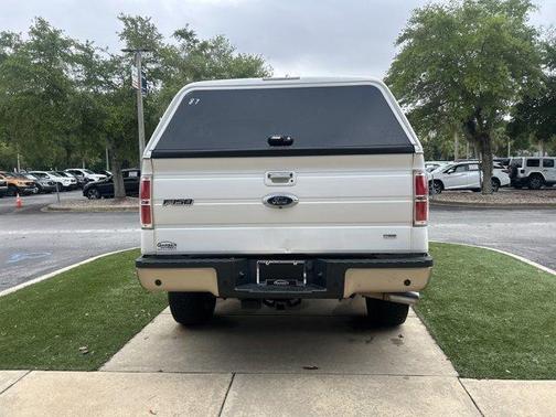 White 2014 Ford F-150 Lariat