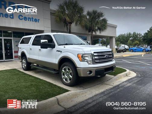 White 2014 Ford F-150 Lariat